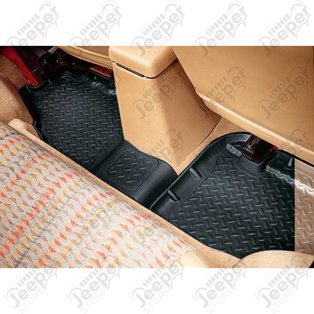 Kit de tapis de sol arrière en caoutchouc - Jeep Grand Cherokee ZJ / ZG - 1566.62 / 60561