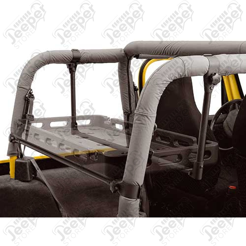 Kit de montage lower cargo pour la galerie réf: 41444-01 Jeep Wrangler YJ, TJ (pour Wrangler YJ phase 2 et Wrangler TJ phase 1)