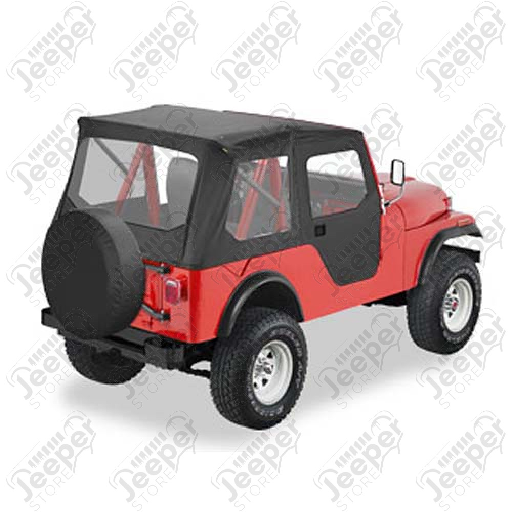 Bâche "Tigertop" - Couleur : Black Crush - Jeep CJ3, CJ5 - 51405-01 - Bâche Bestop