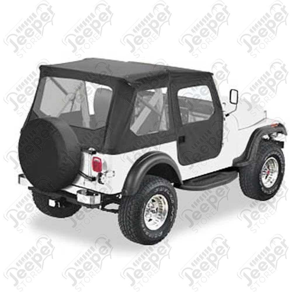 Bâche "Tigertop" - Couleur : Black Crush - Jeep CJ7 - Bâche Bestop - 51408-01