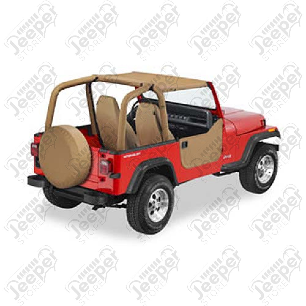 Bikini Strapless - Couleur : Spice (marron) - Jeep Wrangler YJ - 52519-37 / 41514-37 / 13584.37 / 13574.37 / BT30037