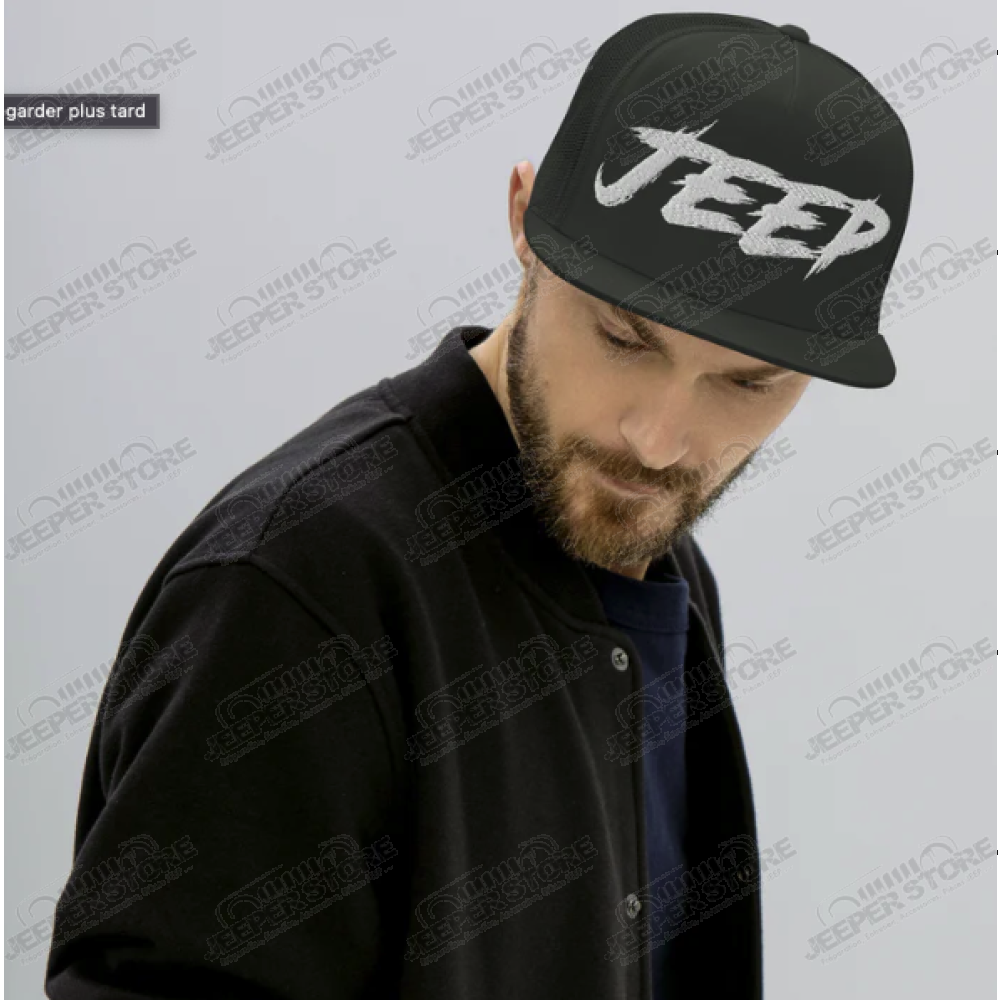 Casquette Jeep, couleure grise et mesh