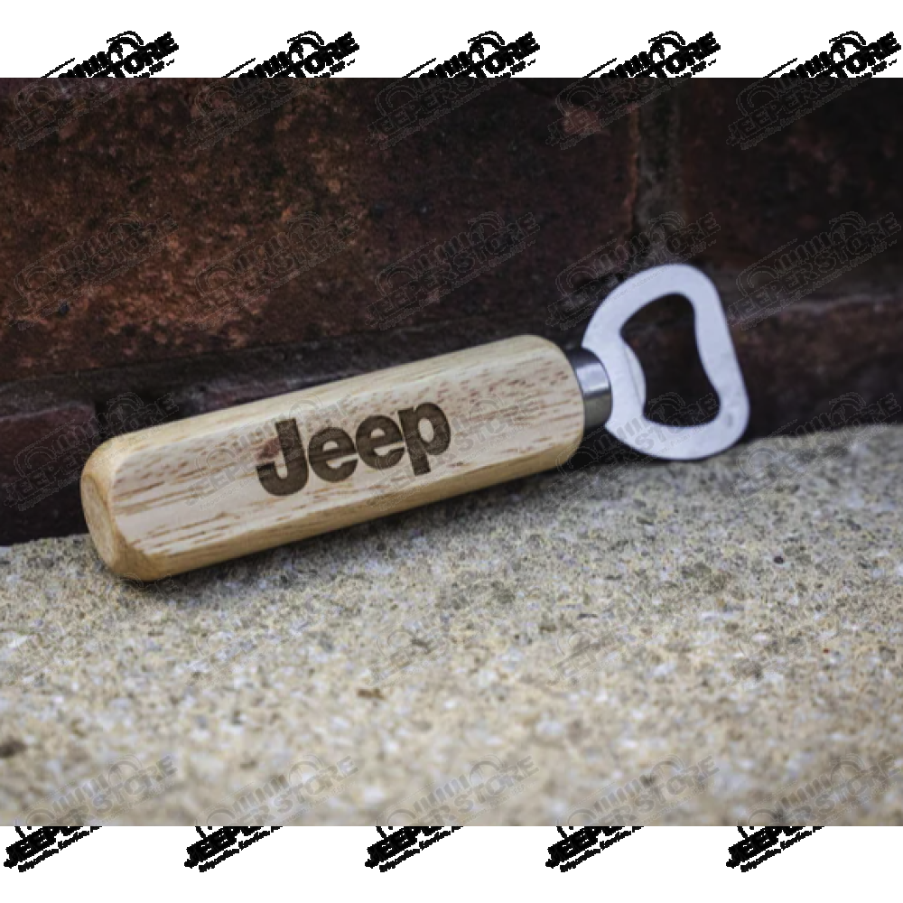 Goodies : Ouvre bouteille Jeep en bois