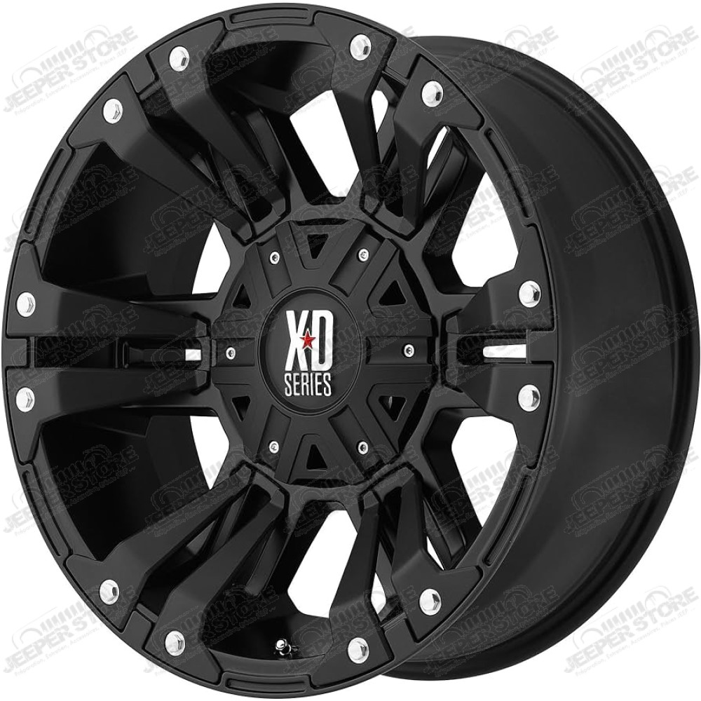 Jante alu XD Series XD822 Monster II couleur noire 9x17 / 5x139.7 / ET : -12 / CB : 110.10 - XD82279086712N