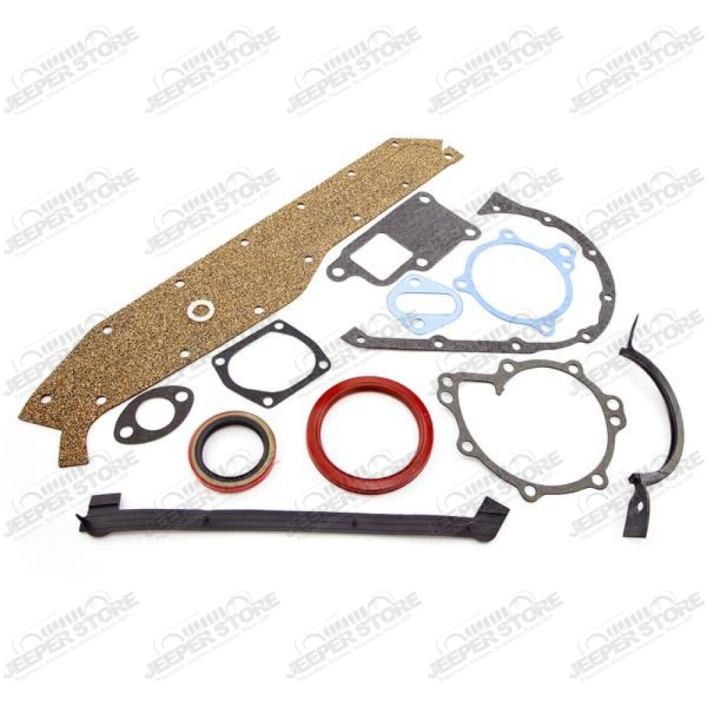 Engine Gasket Kit, Lower; 80-83 Jeep CJ, 2.5L