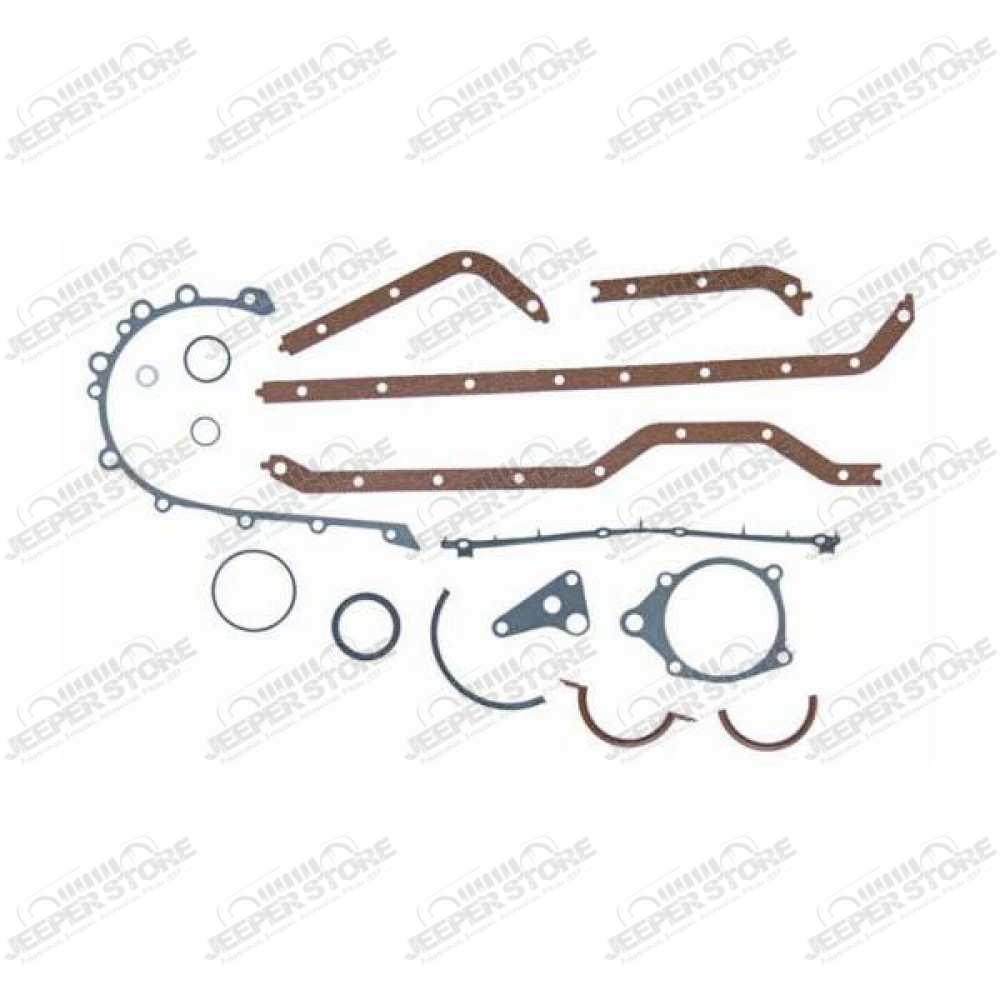 Engine Gasket Kit, Lower; 72-91 Jeep SJ