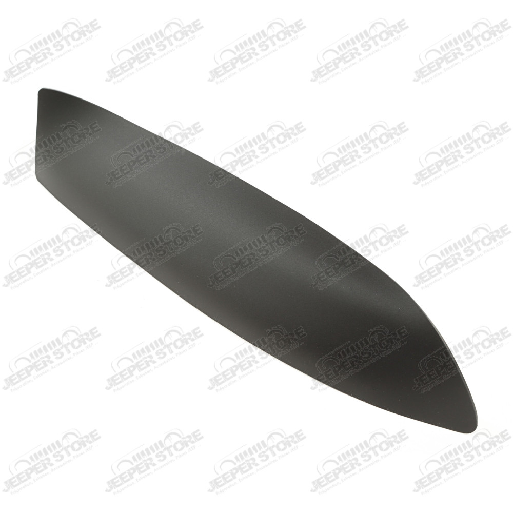 Hood Bug Deflector, Matte Black, Eyebrow 02-05 Ram 2500/3500 Pickup