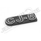 Emblem, CJ5; 76-83 Jeep CJ5