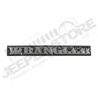 Emblem, Wrangler; 87-90 Jeep Wrangler YJ