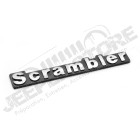 Emblem, Scrambler; 81-86 Jeep CJ8 Scrambler