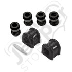 Kit de silentblocs barre stabilisatrice avant et biellettes - Jeep Wrangler YJ - KJ05007BK