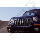 Enjoliveur de calandre chromé (plastique) , Jeep Cherokee Liberty KJ