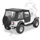 Bâche "Tigertop" - Couleur : Black Crush - Jeep CJ7 - Bâche Bestop - 51408-01