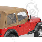 Fenêtres amovibles pour demi-porte - Couleur : Spice - Jeep Wrangler YJ - 51780-37