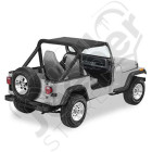 Bikini "Strapless" - Couleur: Black Denim - Jeep Wrangler YJ - 52509-15 / 41504-15 / 13573.15 / BT20015 / 90815