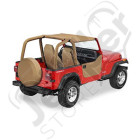 Bikini Strapless - Couleur : Spice (marron) - Jeep Wrangler YJ - 52519-37 / 41514-37 / 13584.37 / 13574.37 / BT30037