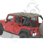 Bikini Header version Safari - Couleur : Khaki Diamond - Jeep Wrangler JK Unlimited 4 portes