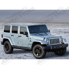 Pare chocs avant en plastique modèle USA pour Jeep Wrangler JK - 2676050 / 1FN67RXFAA / JJK00-23110