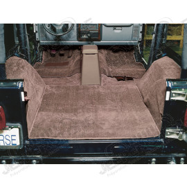 Kit de tapis de coffre en caoutchouc préformé - Jeep Wrangler TJ - 21751 /  12975.11 / 391297511