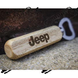 Goodies : Ouvre bouteille Jeep en bois
