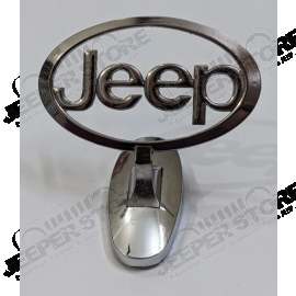 Logo JEEP - Emblème Jeep pour capot moteur (facon viseur comme Mercedes)