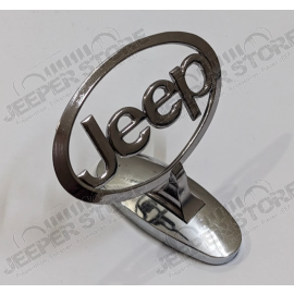 Logo JEEP - Emblème Jeep pour capot moteur (facon viseur comme Mercedes)