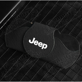 Goodies : Porte lunettes de soleil Jeep couleur noir