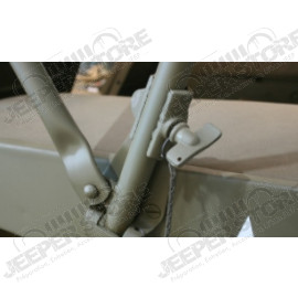 Plaque de renfort pour support d'arceaux arrière pour Jeep Willys MB, GPW, M201