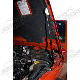Hood Lift Support Kit; 72-06 Jeep CJ/Wrangler YJ/TJ