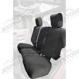 Seat Cover Kit, Black; 11-18 Jeep Wrangler JK, 2 Door