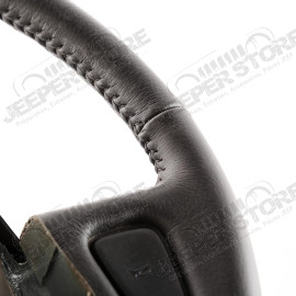 Steering Wheel, Leather, Export; 95-96 Cherokee XJ