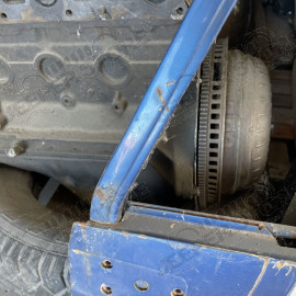 Occasion : Porte avant gauche bleu pour Jeep CJ7 (1975-1980)