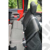 Kit de housses de banquette arrière noir en néoprène Jeep Wrangler JK (2 portes)