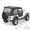 Bâche "Tigertop" - Couleur : Black Crush - Jeep CJ7 - Bâche Bestop - 51408-01