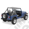 Bikini "Strapless" - Couleur : Charcoal - Jeep Wrangler YJ - 52509-09 / 13573-09 / 41504-09