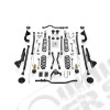 JK 4dr: 4” Alpine RT4 Long Arm Suspension System – No Shocks