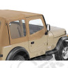 Fenêtres amovibles pour demi-porte - Couleur : Spice - Jeep Wrangler YJ - 51782-37