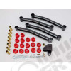 Kit de 4 tirants de pont inférieur, Wrangler TJ, Grand Cherokee ZJ, ZG