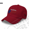 Casquette Jeep, couleure rouge avec effet drapeau américain (USA) "Freedom"