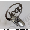 Logo JEEP - Emblème Jeep pour capot moteur (facon viseur comme Mercedes)