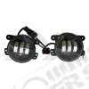 Kit 2 feux antibrouillard avant à LED pour Jeep Wrangler JK - JW4046145J2BLSET / RT28107