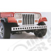 Bumper, Front, Stainless Steel; 87-95 Jeep Wrangler YJ