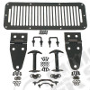 Hood Kit, Black; 78-95 Jeep CJ/Wrangler YJ