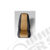 Seat Cover Kit, Front, Neoprene, Tan; 76-90 Jeep CJ/Wrangler YJ