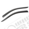 Window Visor Kit, Front, Matte Black; 02-08 Ram 2500/3500 Pickup