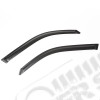 Window Visor Kit, Front, Matte Black; 04-06 Toyota Tundra Double Cab