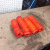 Occasion : Lot de 4 soufflets d'amortisseurs orange/rouge pour Jeep DIVERS, WJ, WG, ZJ, ZG, XJ, MJ, TJ, YJ